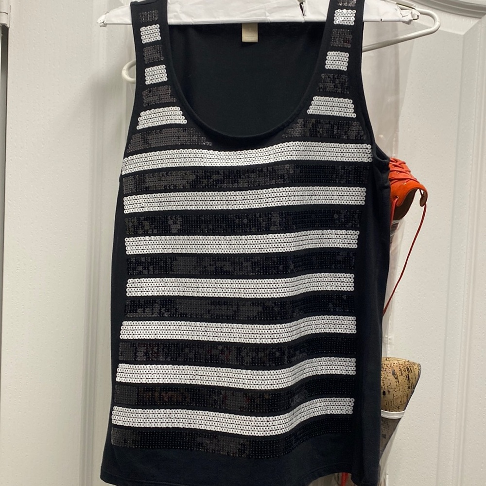 Banana Republic Sequined Tank